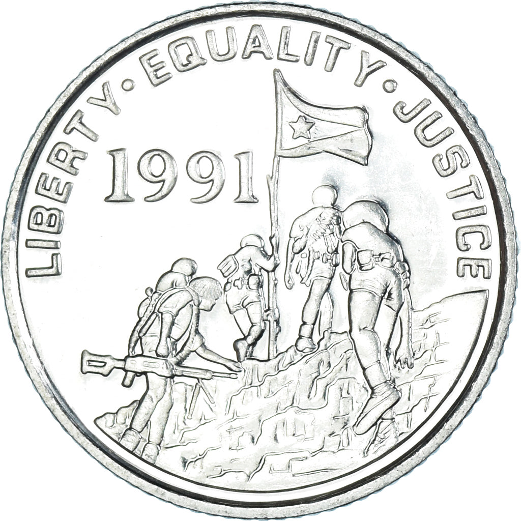 Moneda, Eritrea, 10 Cents, 1997