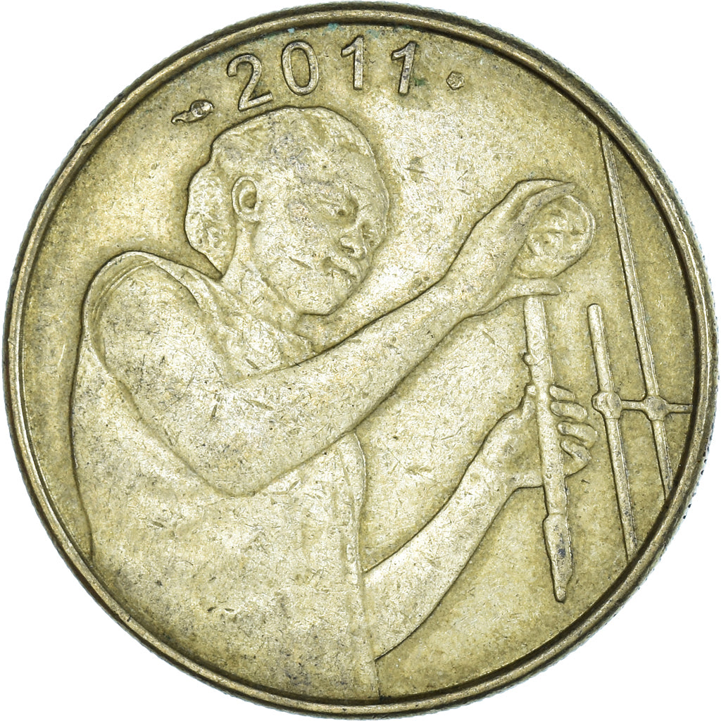 Coin, West African States, 25 Francs, 2011