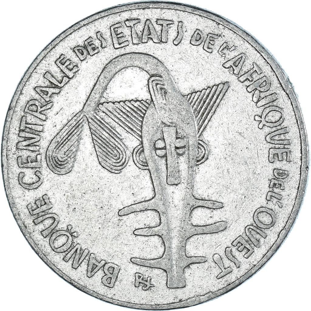Moneda, Estados del África Occidental, 100 Francs, 1987