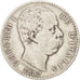 ITALY, 2 Lire, 1887, Rome, KM #23, EF(40-45), Silver, 9.78