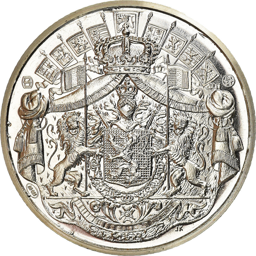 Belgium, Medal, Les Reines, Politics, Society, War, Jake, MS(63), Silver