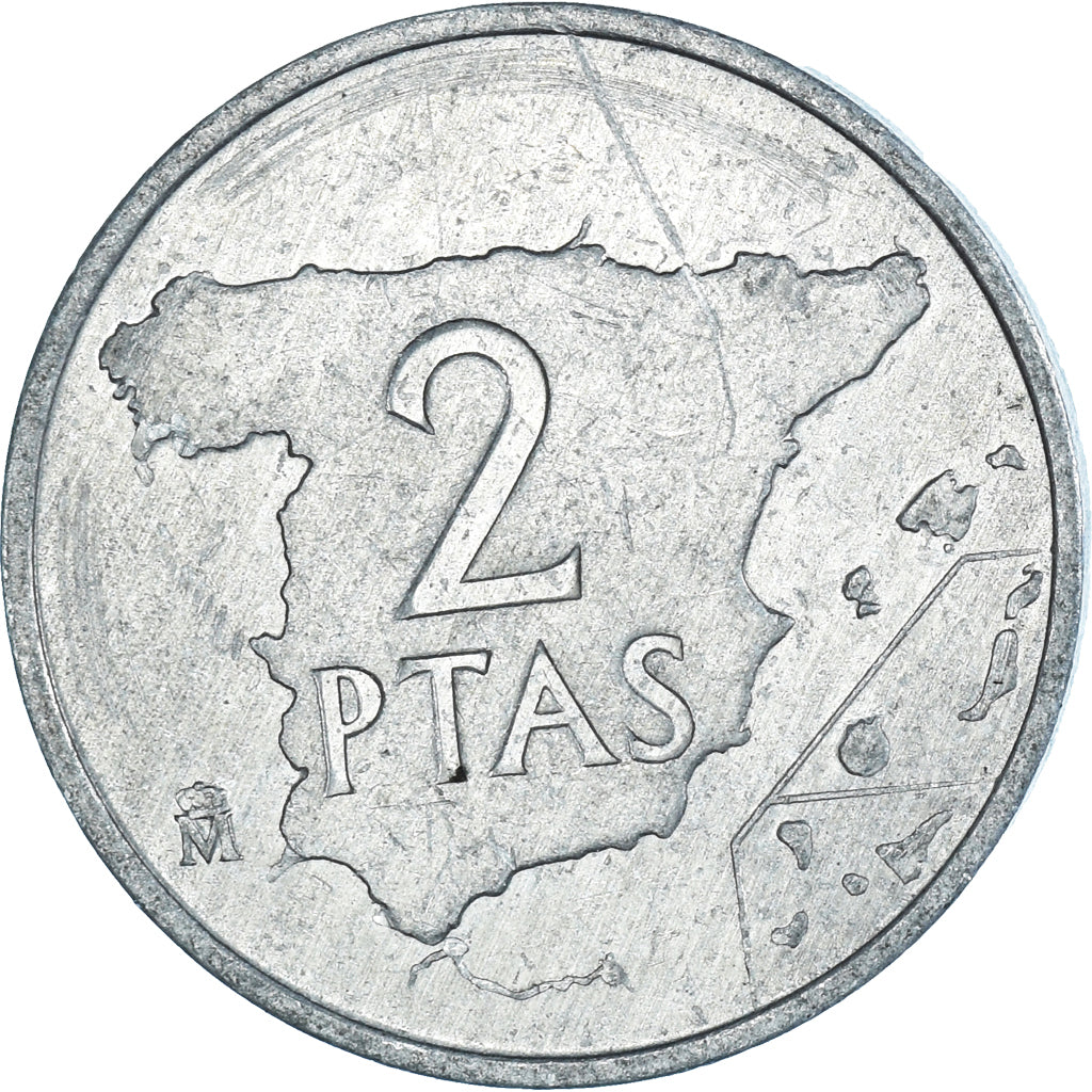 Moneda, España, 2 Pesetas, 1982