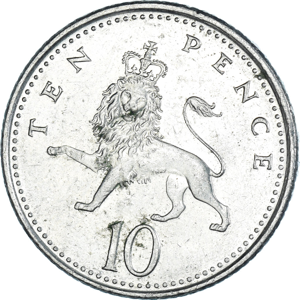 Coin, Great Britain, 10 Pence, 2001