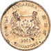 Coin, Singapore, Cent, 2001