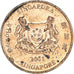 Munten, Singapur, Cent, 2001