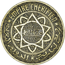 Munten, Marokko, 5 Francs, 1365