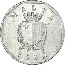Monnaie, Malte, 50 Cents, 1992