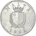 Monnaie, Malte, 50 Cents, 1992