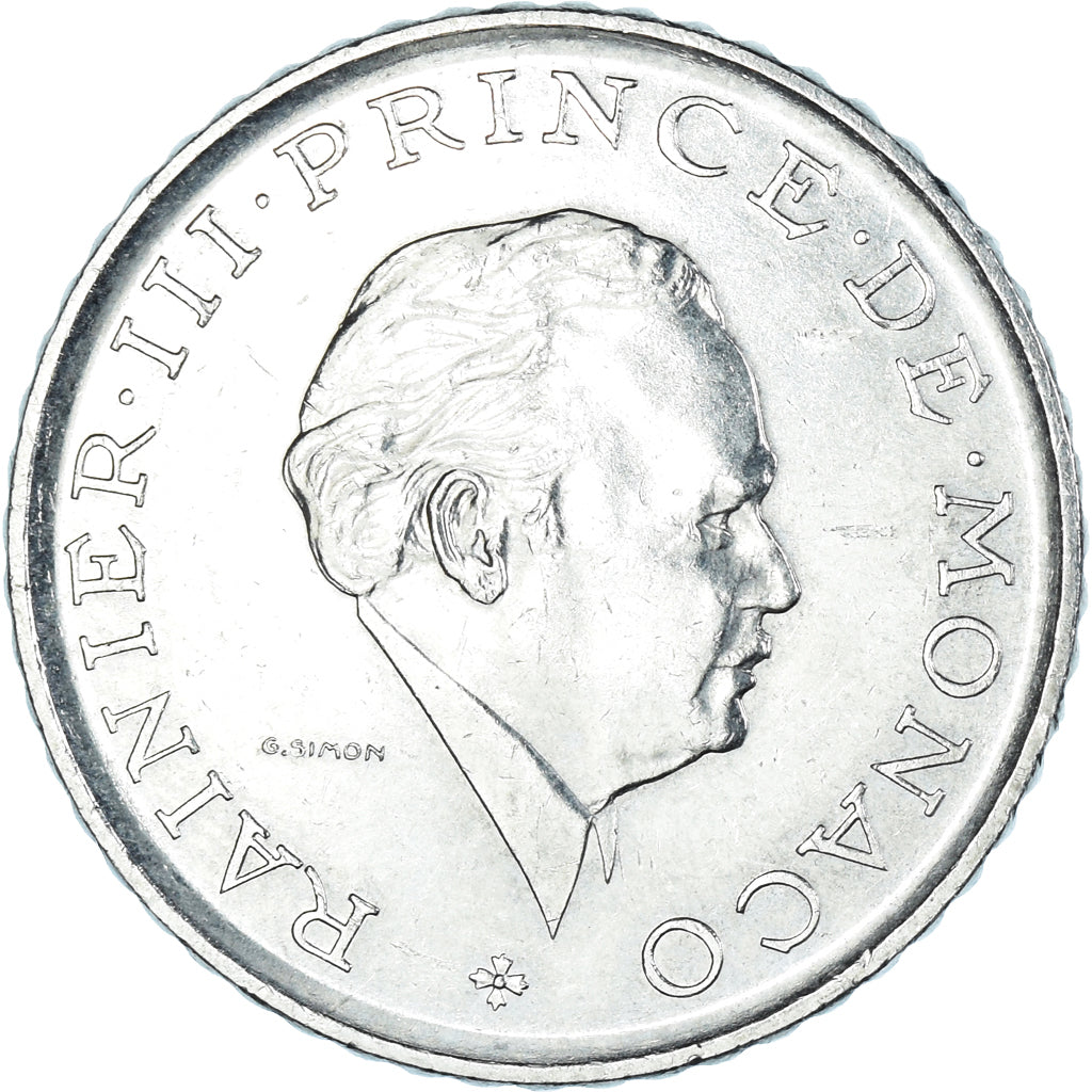Moneda, Mónaco, 2 Francs, 1981