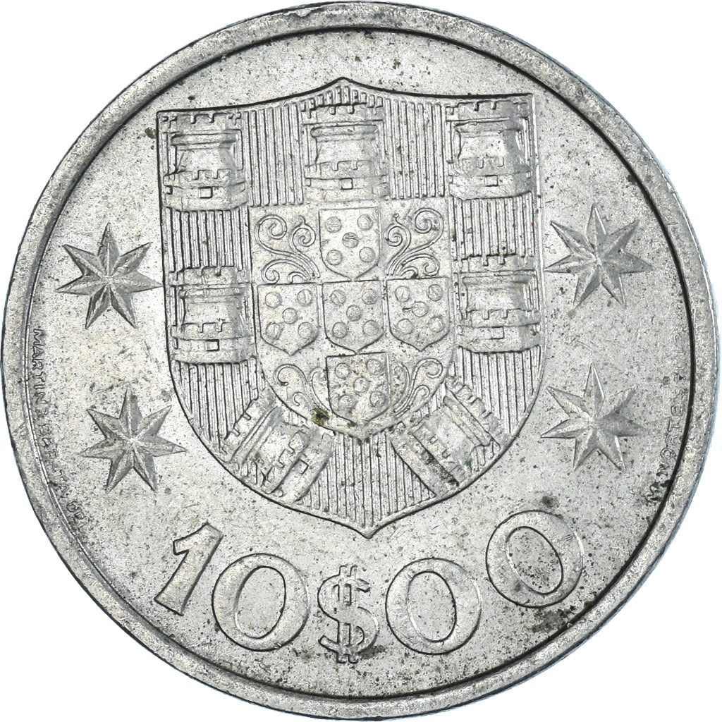 Coin, Portugal, 10 Escudos, 1972
