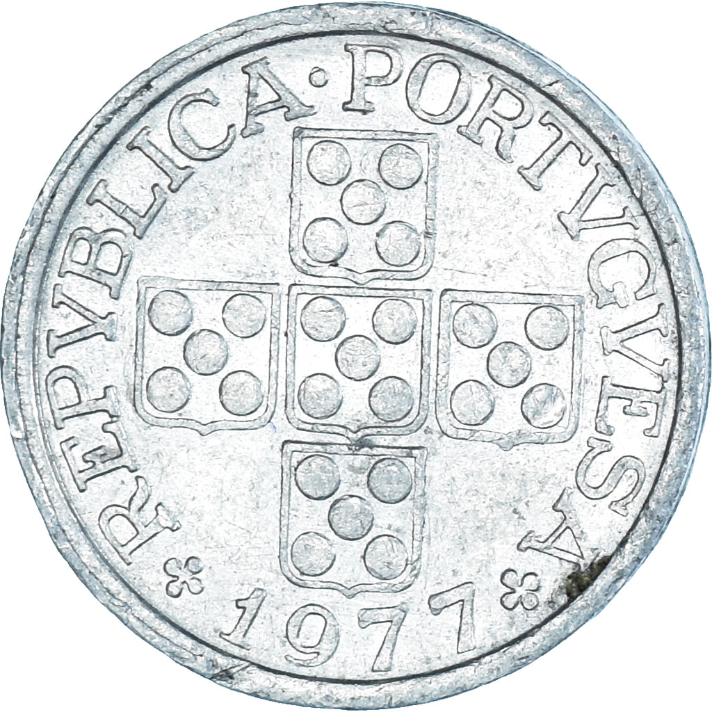 Moneda, Portugal, 10 Centavos, 1977