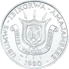 Monnaie, Burundi, Franc, 1990