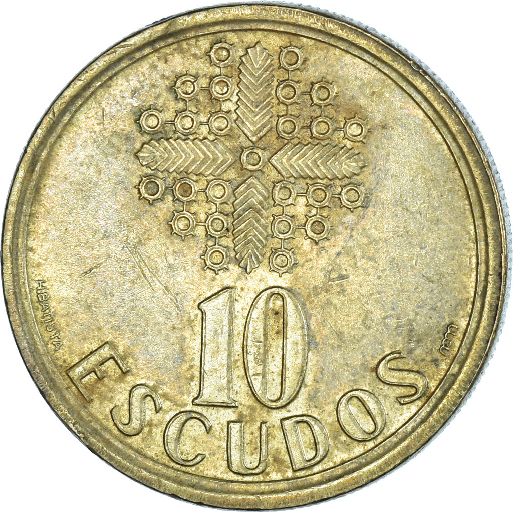 Coin, Portugal, 10 Escudos, 1992