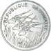 Moneda, Gabón, 100 Francs, 1975