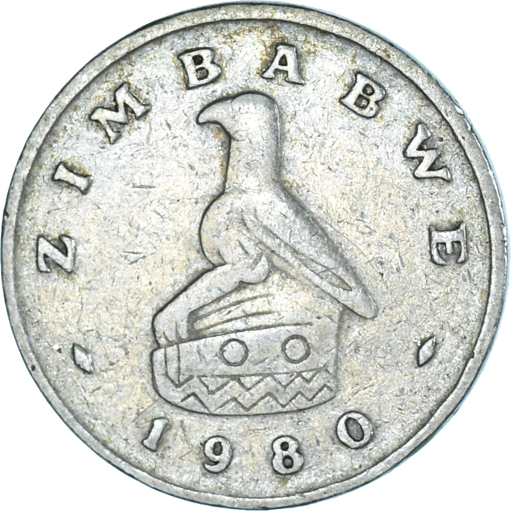Moneta, Zimbabwe, 5 Cents, 1980