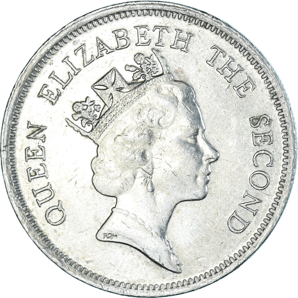 Monnaie, Hong Kong, Dollar, 1990
