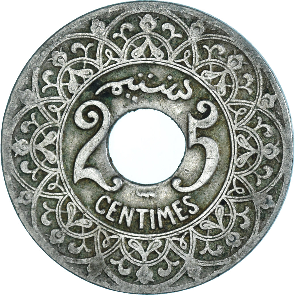Münze, Marokko, 25 Centimes, 1921