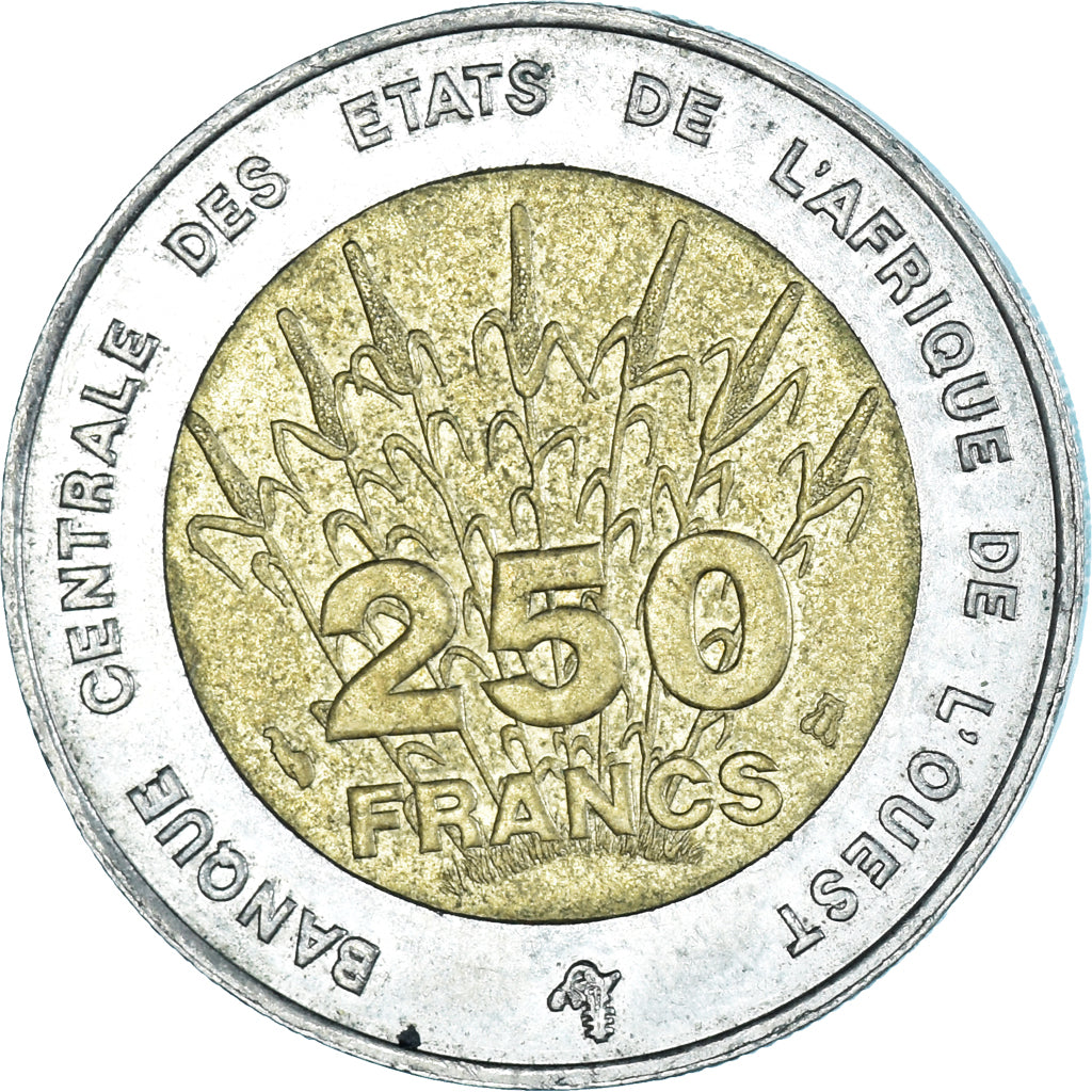 Moneda, Estados del África Occidental, 250 Francs, 1996