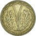 Moneda, Estados del África Occidental, 25 Francs, 1972