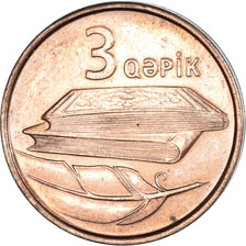 Münze, Aserbaidschan, 3 Qapik, 2006