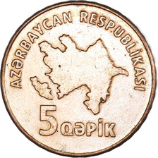 Monnaie, Azerbaïdjan, 5 Qapik, 2006