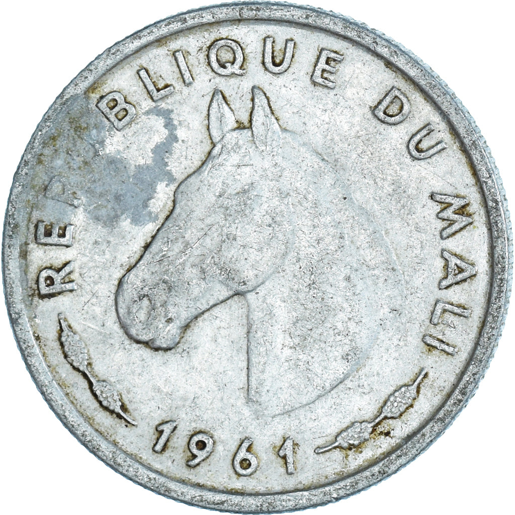 Münze, Mali, 10 Francs, 1961