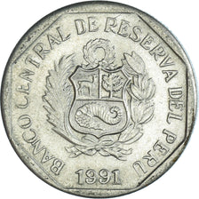 Moneda, Perú, 50 Centimos, 1991