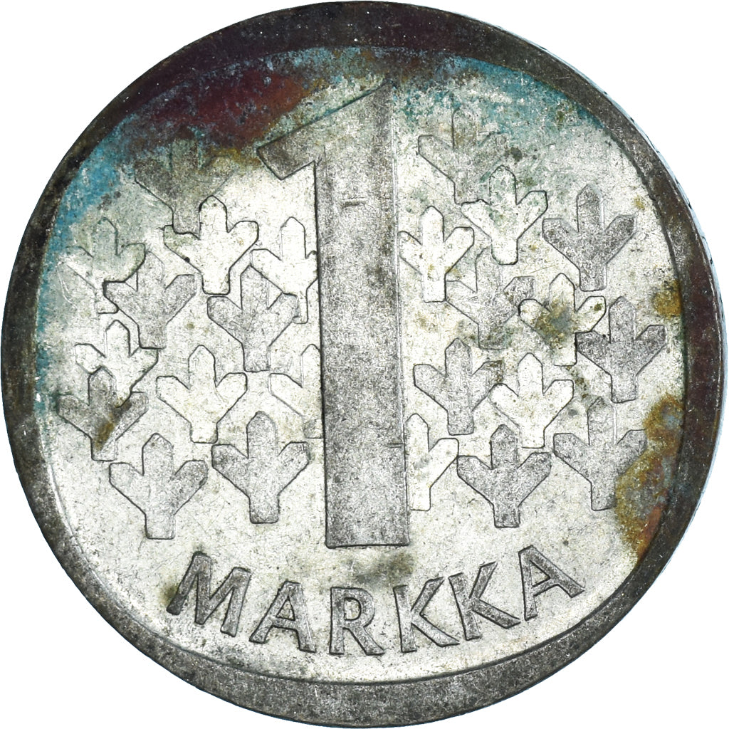 Monnaie, Finlande, Markka, 1966