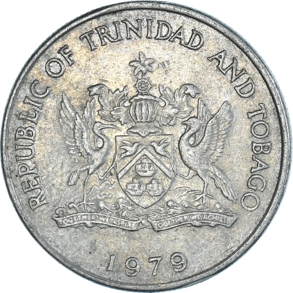 Moneta, TRINIDAD E TOBAGO, 25 Cents, 1979