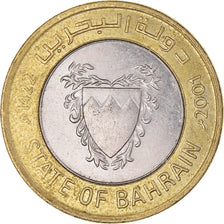 Münze, Bahrain, 100 Fils, 2001