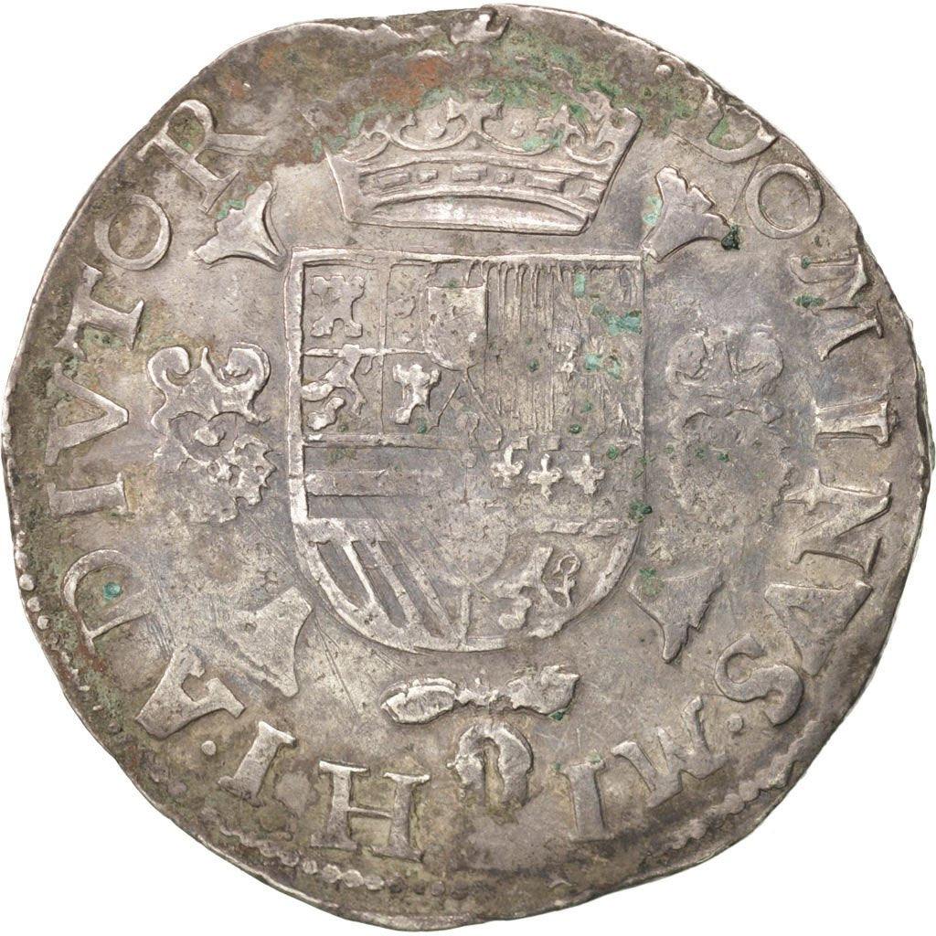 Belgio, Ecu, 1589, Anvers, MB+, Argento
