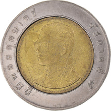 Moneda, Tailandia, 10 Baht, 1989