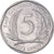 Monnaie, Etats des caraibes orientales, 5 Cents, 2002