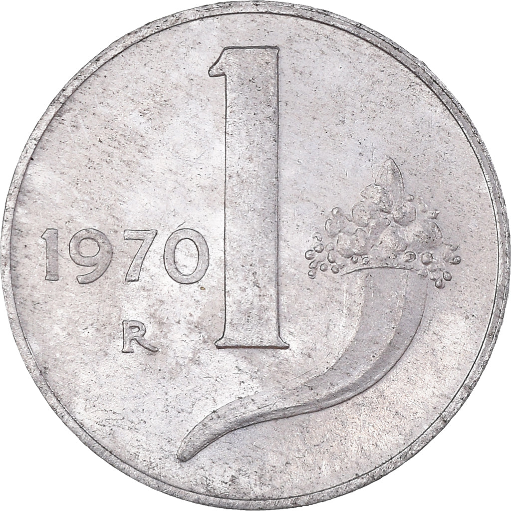 Moneta, Włochy, Lira, 1970