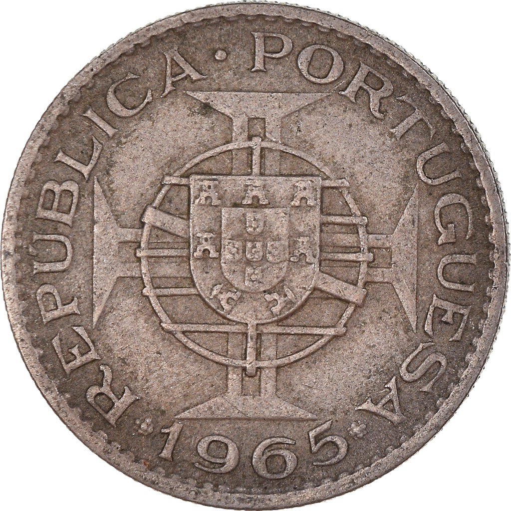 Coin, Mozambique, 2-1/2 Escudos, 1965