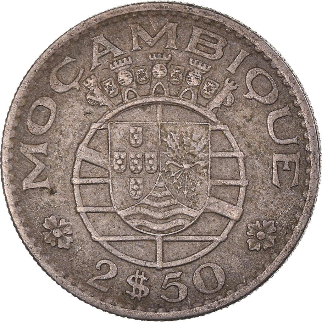 Coin, Mozambique, 2-1/2 Escudos, 1965