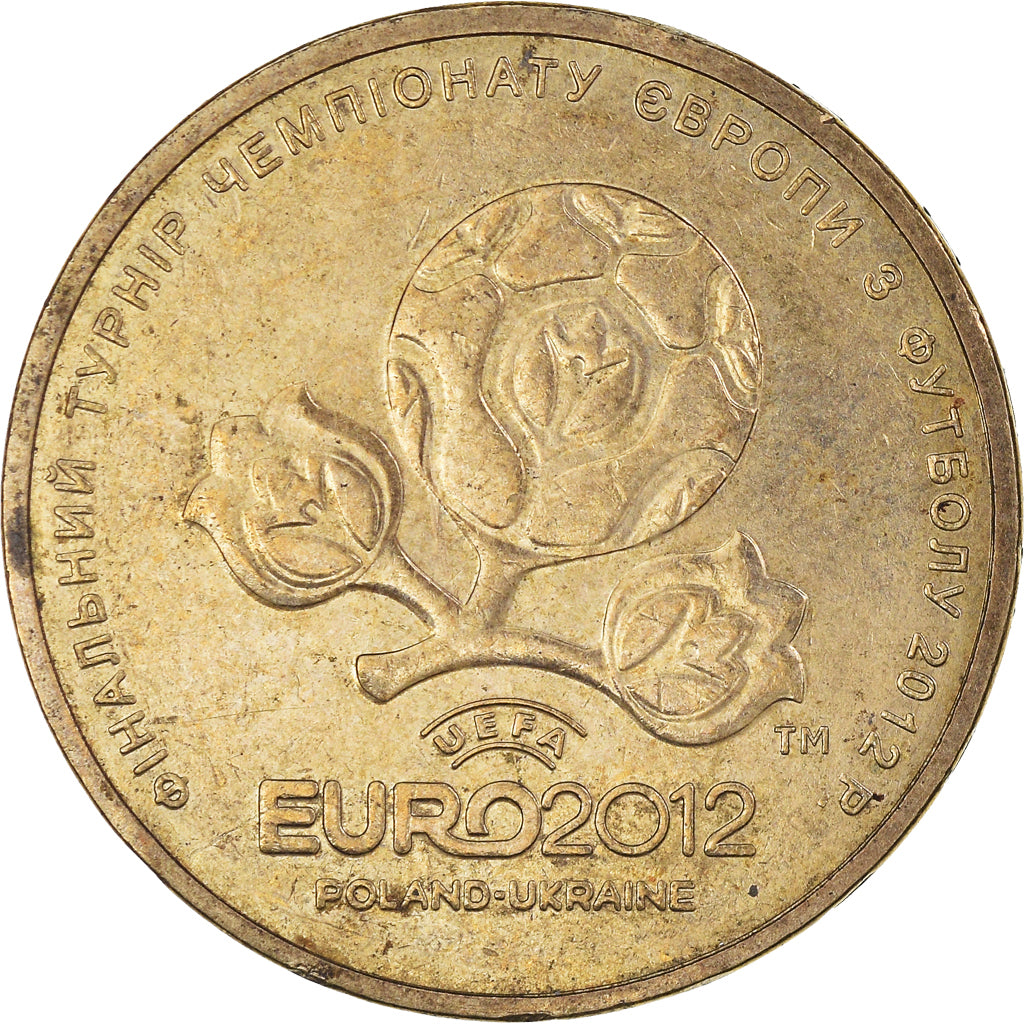 Moneta, Ucraina, Hryvnia, 2012