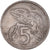 Moneta, Nowa Zelandia, 5 Cents, 1967