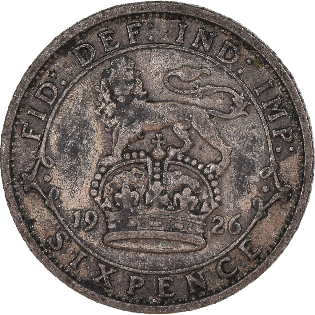 Moneta, Gran Bretagna, 6 Pence, 1926
