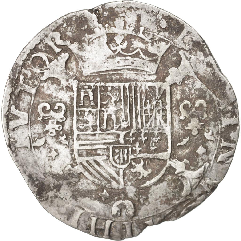 Belgio, 1/5 Ecu, 1567, MB+, Argento