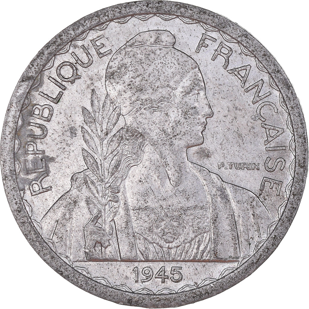 Coin, Indochina, 10 Cents, 1945