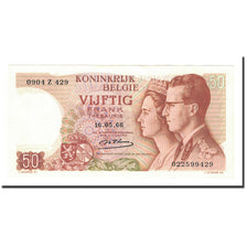 Banknote, Belgium, 50 Francs, 1966, 1966-05-16, KM:139, AU(55-58)
