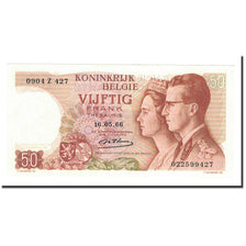 Banknote, Belgium, 50 Francs, 1966, 1966-05-16, KM:139, AU(55-58)
