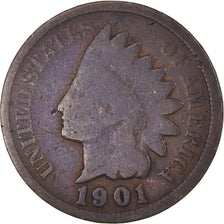 Moneda, Estados Unidos, Cent, 1901