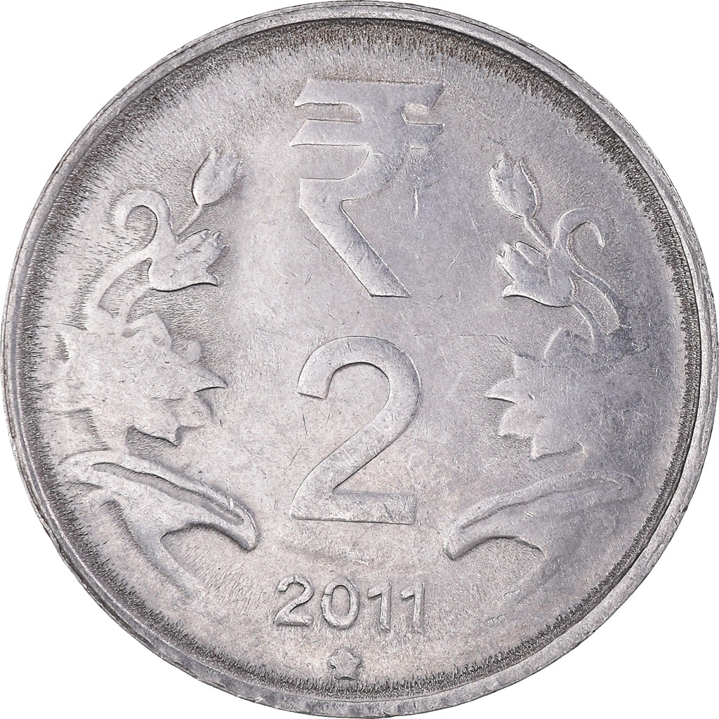 Munten, India, 2 Rupees, 2011
