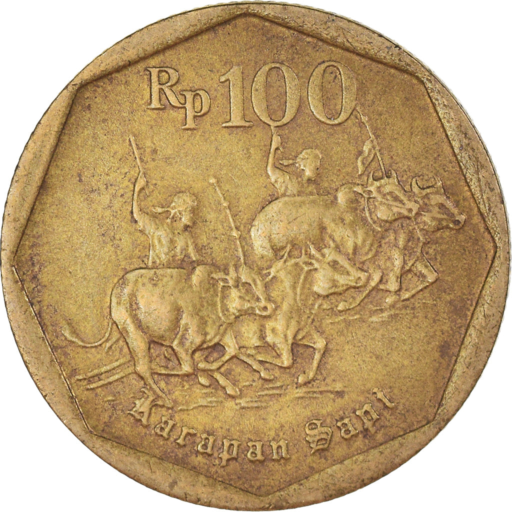 Münze, Indonesien, 100 Rupiah, 1993