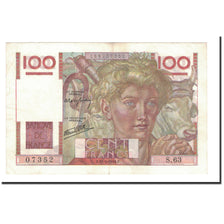 France, 100 Francs, Jeune Paysan, 1946, 1946-05-31, AU(50-53), Fayette:28.5
