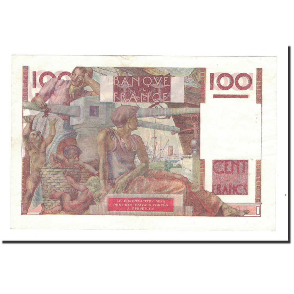 Frankrijk, 100 Francs, Jeune Paysan, 1946, 1946-05-31, TTB+, Fayette:28.5