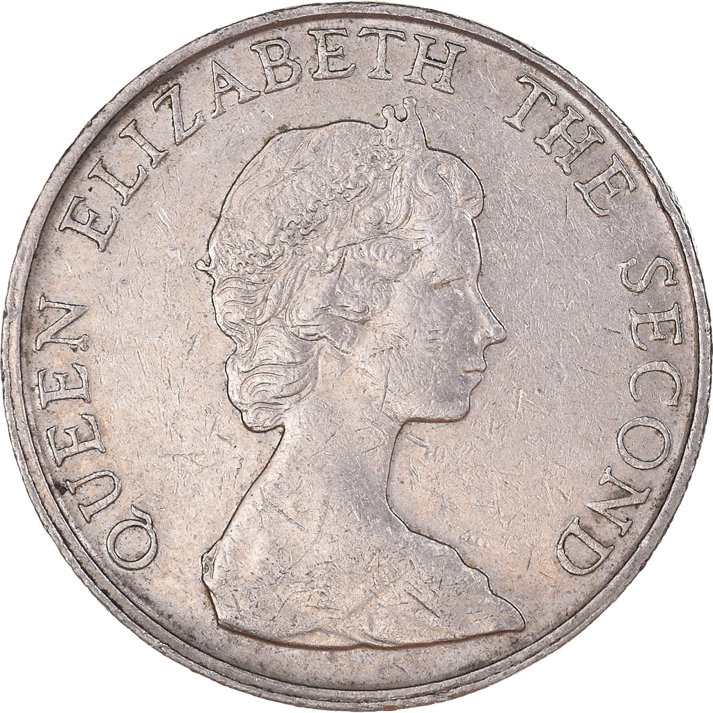Coin, Hong Kong, 5 Dollars, 1981