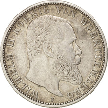 Coin, German States, WURTTEMBERG, Wilhelm II, 2 Mark, 1904, Freudenstadt